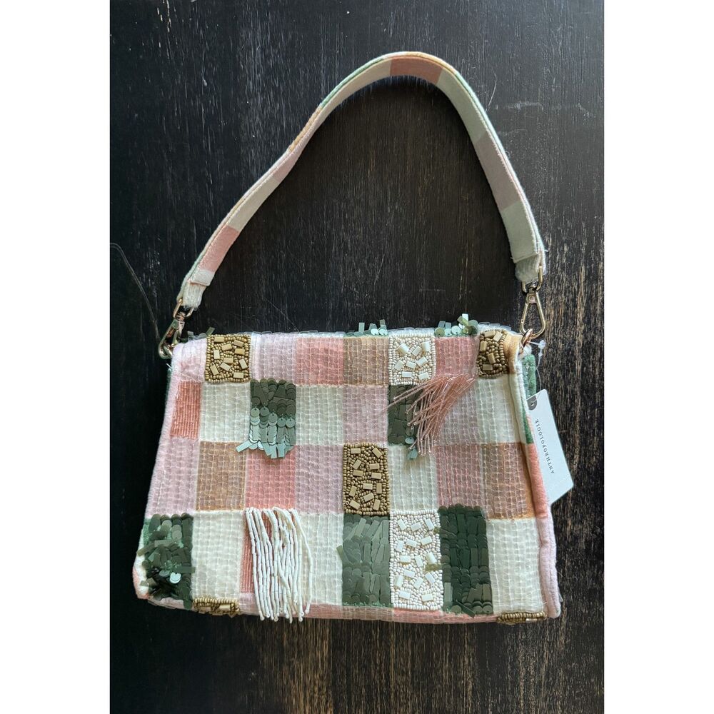 Anthropologie Maeve Audra Embellished Shoulder Bag - Picture 5 of 8